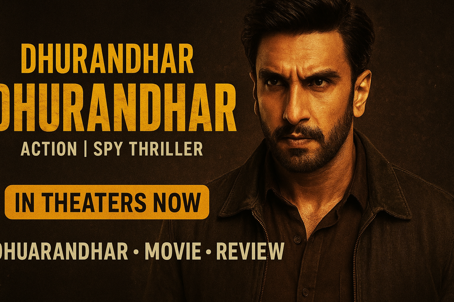 Dhurandhar Movie Review 2025 – Full Story, Cast, Box Office & Where to Watch